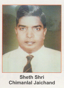 Sheth Shri Chimanlal Jaichand